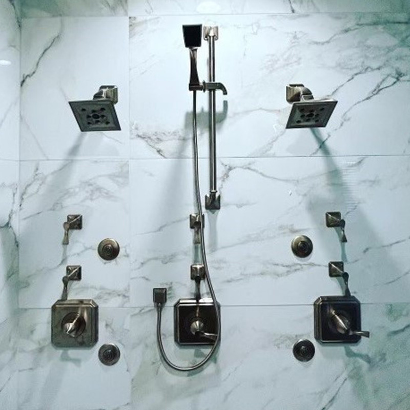 custom shower